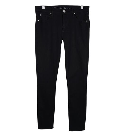 Articles of Society Black Super Soft Ankle Skinny Women's Jeans 28 NWT - Picture 1 of 7